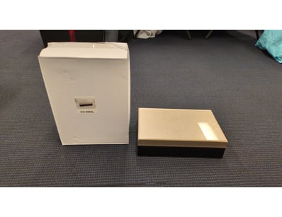 Pair Of Gold And Black Jewelery Boxes

