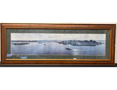 CIRCULAR QUAY, SYDNEY HARBOUR, AUSTRALIA - 1904 FR...