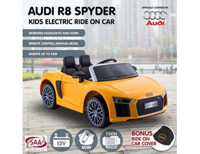 Rrp $599. R8 Spyder Audi Licensed Kids Electric Ri...