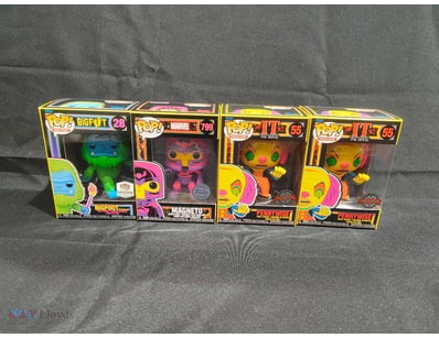 FUNKO POP COLLECTIBLE FIGURES - BIGFOOT, MAGNETO, ...
