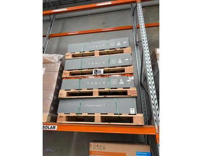 Tesla Powerwall 2 battery storage units and Tesla ...