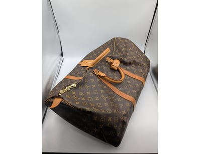 LOUIS VUITTON KEEPALL 55 TRAVEL BAG, MONOGRAM CANV...
