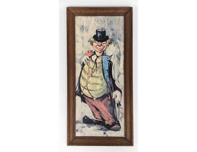 

UNKNOWN

Print On Board

Title: Hobo Clown...