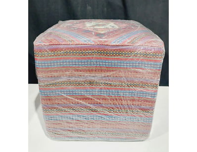 KILIM OTTOMAN POUF

Condition: Good - Refer To Ima...