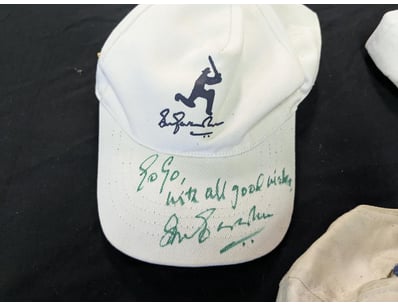 SIGNED SUNIL GAVASKAR HAT