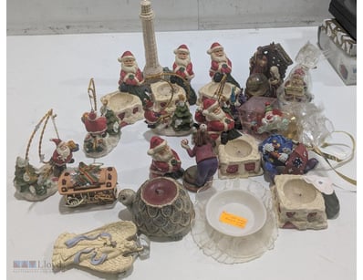 Christmas ornament collection comprising approxima...