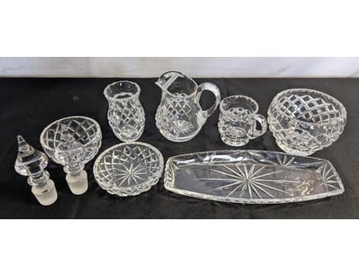 COLLECTION OF CRYSTAL GLASSWARE

Includes Duches...