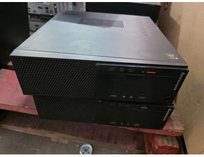 Lenovo S500 desktop computer tower featuring dual ...