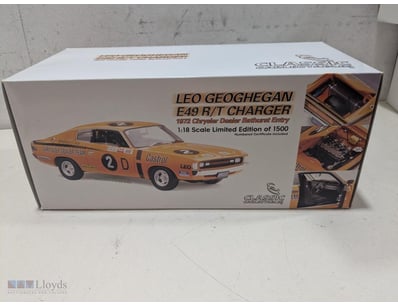 CLASSIC COLLECTIBLES LEO GEOGHEGAN E49 R/T CHARGER...