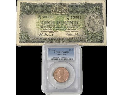 Banknotes & Coins (A991) - Lot 2458