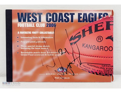 WEST COAST EAGLES 2006 (PREMIERSHIP YEAR) FOOTBALL...