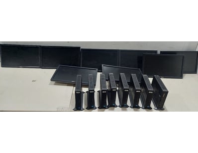 Office Equipment Lot, includes monitors,keyboards ...