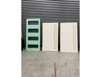 Lot of Interior Doors, Hume Doors & Timber, colour...