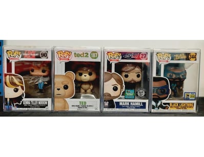 FUNKO POP VINYL FIGURE COLLECTION - FOUR PIECE LOT...