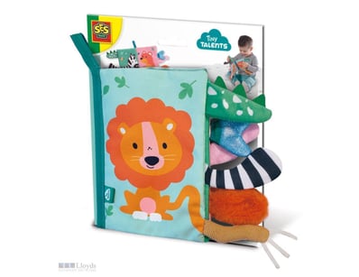RRP $46.95 Sensory Animal Tails Cloth Book 

This ...