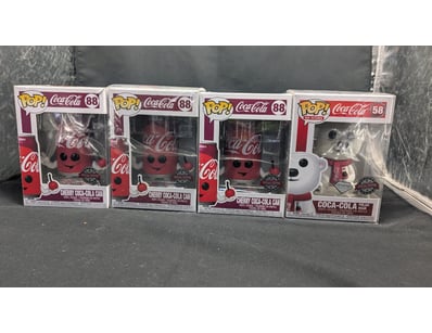 COCA-COLA FUNKO POP VINYL FIGURE COLLECTION - CHER...