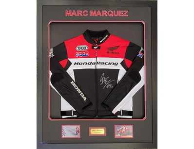 MARC MARQUEZ PERSONALLY SIGNED REPLICA JACKET 

Bo...