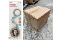 Nuby Tag Along Teether, 7006822 BULK Quantity