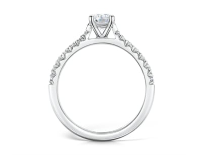 Luxury Platinum Diamond Engagement Ring Collection - Lot 19