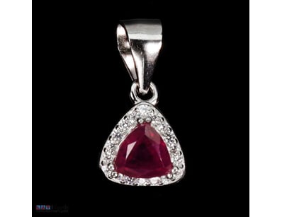 NATURAL BLOOD RED RUBY PENDANT.     

Natural Bloo...