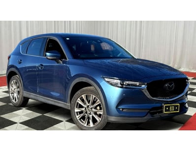 <b>2021 Mazda CX-5 Akera - Blue - 120,199km - Turb...