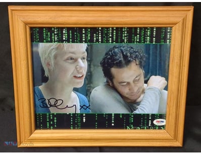 THIS IMAGE SHOWS A FRAMED, AUTOGRAPHED PHOTO FROM ...