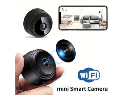 Mini Smart Camera - 480P HD Indoor Security Camera...