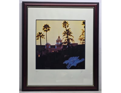 HOTEL CALIFORNIA - THE EAGLES SIGNED LIMITED EDITI...