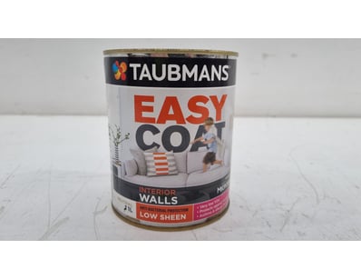 Taubmans Easy Coat interior wall paint, 1L tin. Lo...