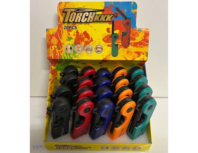 20 X Jet Lighter Fold Lock Long Reach Lighter with...