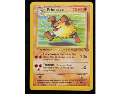 PRIMEAPE POKÉMON TRADING CARD - BASE SET #43/64
...