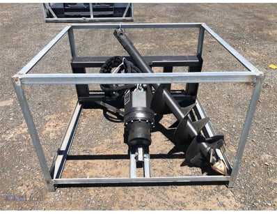 Unused Auger Drive Attachment, To Suit Skid Steer,...