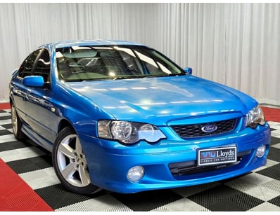 <b>2003 Ford Falcon BA XR8 Sedan - Bright Blue - 2...