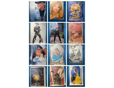 COLLECTION OF HOLLYWOOD POSTERS, INCLUDING BEAUTY ...