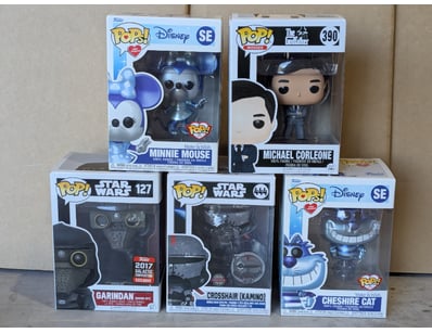 FUNKO POP! VINYL FIGURE COLLECTION - FIVE PIECE LO...
