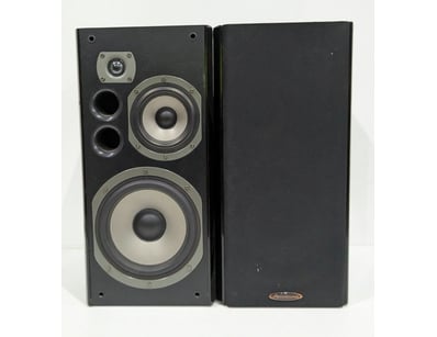 Pair of Acusound vintage three-way speaker systems...