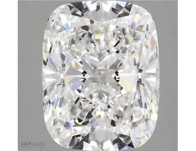 LAB GROWN DIAMOND CUSHION 3.06CT D VVS2        

 ...