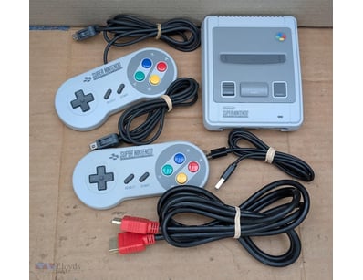 RETRO SUPER NINTENDO CLASSIC MINI CONSOLE SNES 

M...