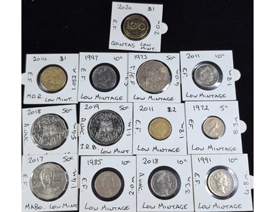 UNRESERVED Banknotes & Coins (A996) - Lot 1029