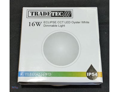 RRP $290.11 BULK LOT - QTY x12 TradeTec 16W Eclips...