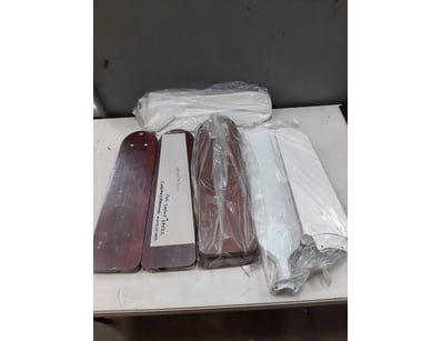 Assorted ceiling fan parts, Quantity Unknown

SOLD...