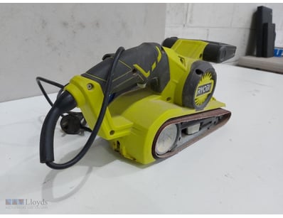 Ryobi EBS300V Belt Sander, a corded electric finis...