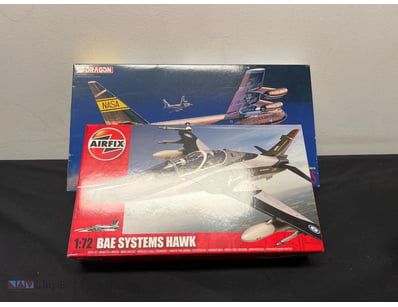 LOT OF 3 VINTAGE AIRCRAFT MODEL KITS - AIRFIX BAE ...