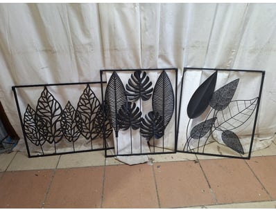 X3 Decorative Wall Art

SOLD AS LOT

