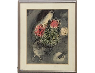 MARC CHAGALL

Lithograph On Paper

Title: Untitled...
