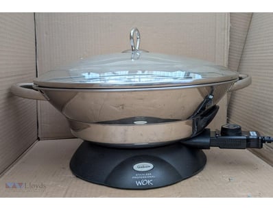 Sunbeam Stainless Steel Electric Professional Wok ...