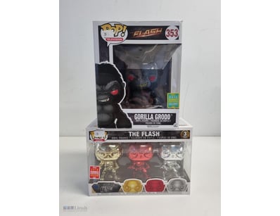 FUNKO POP COLLECTIBLE VINYL FIGURES - THE FLASH & ...