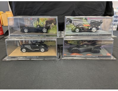 SET OF EAGLEMOSS BATMAN CARS

Item Size: Height:...