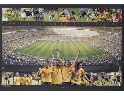2006 AUSTRALIAN QANTAS SOCCEROOS LIMITED EDITION C...
