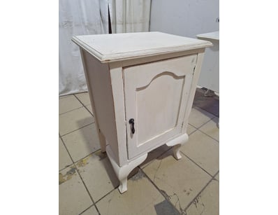 Storage Cabinet, Timber Style, White Finish 

Dime...